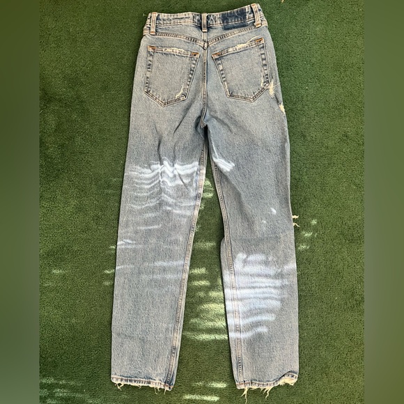 Abercrombie high rise straight leg jeans - Picture 5 of 6